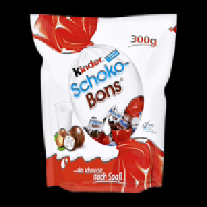 Kinder Schokobons, Kinder Riegel oder Duplo