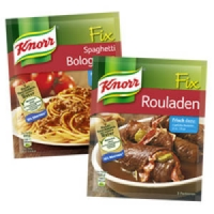 Knorr Fix f&uuml;r Spaghetti Bolognese oder f&uuml;r Rouladen 0.44&nbsp;&euro;