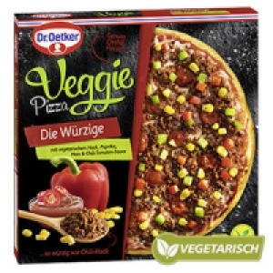 Dr. Oetker Veggie Pizza Die Herzhafte, Die Zarte oder Die W&uuml;rzige