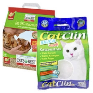 Cats Best &Ouml;ko Plus Katzenstreu oder CatClin Katzenstreu 5.99&nbsp;&euro;