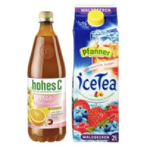 Pfanner Eistee oder hohes C 1.11 €