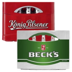 Becks oder K&ouml;nig Pilsener