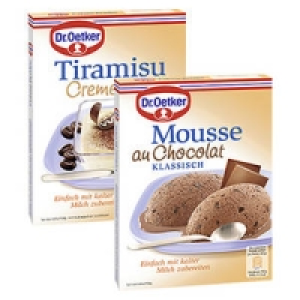Dr. Oetker Mousse au Chocolat klassisch oder Tiramisu Creme 0.99&nbsp;&euro;