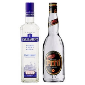 Pit&uacute; oder Parliament Vodka 8.99&nbsp;&euro;