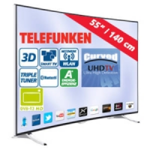 55 Zoll-3D-Curved-Ultra-HD-LED-TV C55U320N4CW-3D