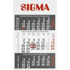 3-Monatskalender 2017