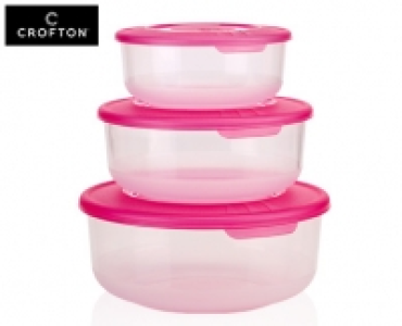 CROFTON® Frischhaltedosen-Set, 3-teilig