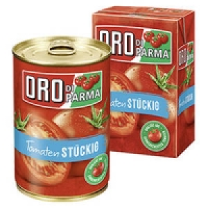 Oro di Parma Tomaten stückig, passiert oder Pizzasauce 0.99 €