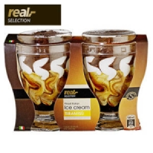 Eis-Dessert im Glas Tiramisu oder Zabaione-Amarena 3.99&nbsp;&euro;