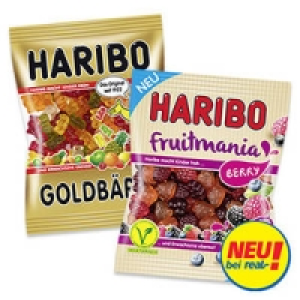 Haribo Fruchtgummi oder Lakritz