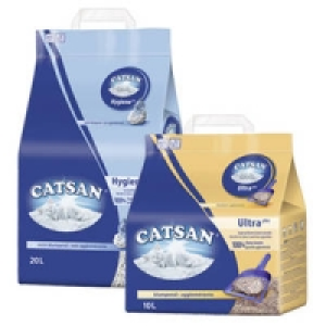 Catsan Hygiene-Streu oder Ultra Klumpstreu