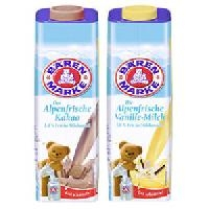 B&auml;renmarke Der Alpenfrische Kakao oder Die Alpenfrische Vani