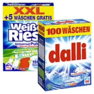 Wei&szlig;er Riese + 5 Waschladungen oder dalli Waschmittel