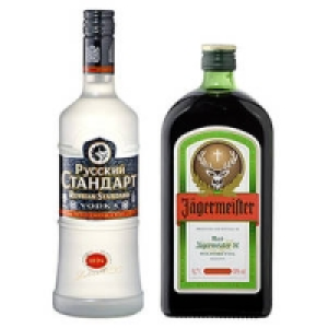 J&auml;germeister oder Russian Standard Vodka 9.99&nbsp;&euro;