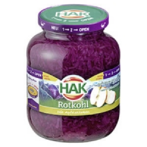 HAK Rotkohl mit Apfelst&uuml;cken oder Rotkohl Fix und Fertig 0.79&nbsp;&euro;