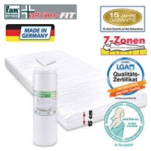 7-Zonen-Komfortschaum-Matratze