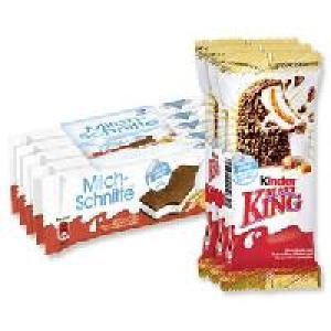 Kinder Maxi King oder Milchschnitte