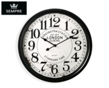 SEMPRE Wanduhr im Landhausstil