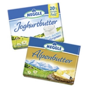 Meggle Alpen- oder Joghurtbutter 0.99&nbsp;&euro;