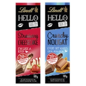 Lindt Hello Tafelschokolade 1.75 €
