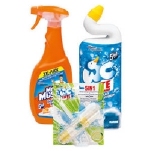 WC Ente WC Aktiv-Gel, Frische Sticker, 5 in 1 WC-Stick oder Mr. Muscle