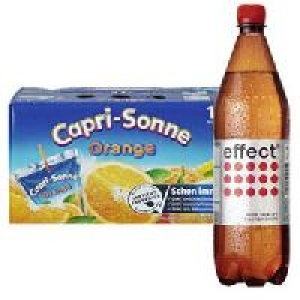 Capri-Sonne Fruchtsaftgetränk oder effect Energydrink* 1.99 €