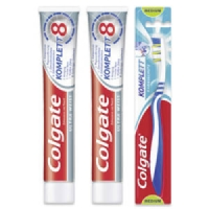 Colgate Komplett Zahnb&uuml;rste oder Zahncreme
