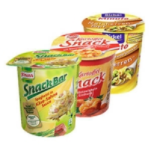 Knorr SnackBar oder Pfanni Kartoffel Snack oder Birkel Minuto