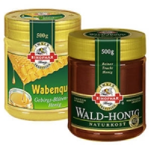 Bihophar Wald-Honig oder Wabenquell Gebirgs-Bl&uuml;ten-Honig