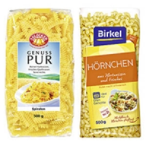 Genuss Pur, Birkel&acute;s No. 1 Teigwaren oder Pasta Klassiker