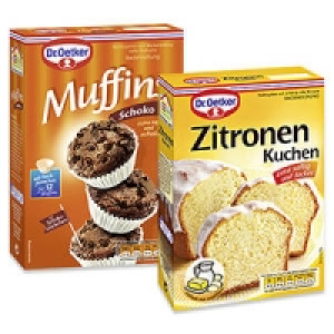 Dr. Oetker Backmischung Zitronen Kuchen oder Schoko-Muffins