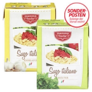 mamma lucia Kr&auml;uter-Sugo oder Knoblauch-Sugo