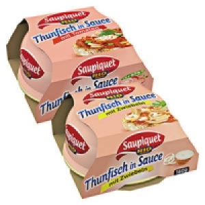 Saupiquet Thunfisch in Paprikasauce, Zwiebelsauce oder Tomatensauce