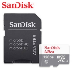 microSDXC-Karte 128 GB mit Adapter