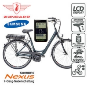 Alu-Elektro-Citybike Green 5.0 28er 1.19&nbsp;&euro;