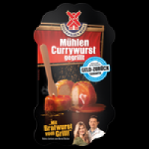 R&uuml;genwalder M&uuml;hlen Currywurst gegrillt