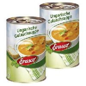 Erasco 1 Portion Linseneintopf oder Gulaschsuppe