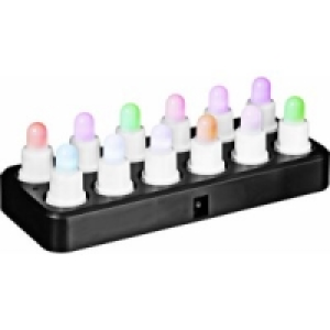 LED-Kerzen Set Multicolor