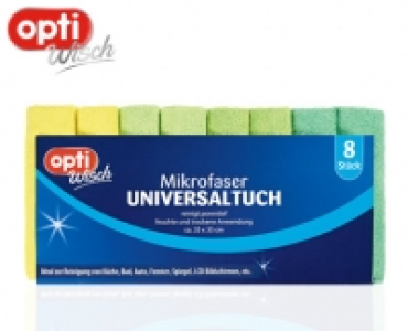 optiWisch 8 Mikrofaser Universaltücher
