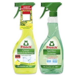 Frosch Dusche- & Bad-Reiniger, Glas-Reiniger, Allzweck-Reiniger oder F