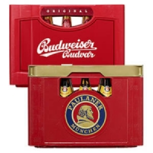 Paulaner Weissbier, Alkoholfrei oder Budweiser