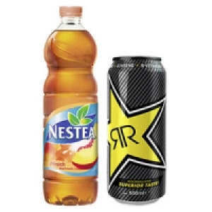 Rockstar Energy-Drink oder Nestea