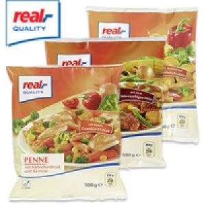 Penne mit Hähnchen oder Steakhouse-Pfanne
