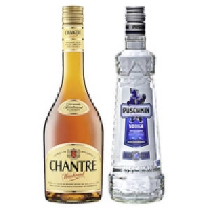 Chantré Weinbrand, Cuvée Rouge oder Puschkin Vodka