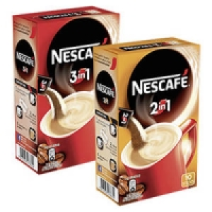 Nescaf&eacute; 3 in 1 Stix oder 2 in 1 Stix l&ouml;slicher Kaffee