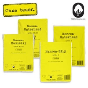 Damen- oder Herren-W&auml;sche