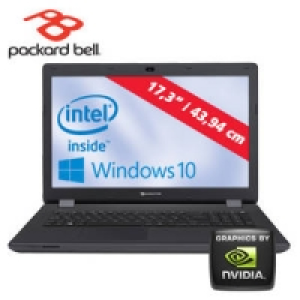 Notebook Easynote ENLG81BA-C088 mit Intel Celeron N3150 Quad-Core (4 x