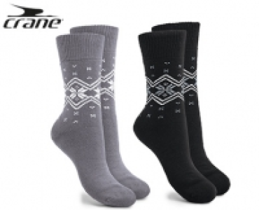 crane&reg;&nbsp;Casual Mountain Socks, 2&nbsp;Paar
