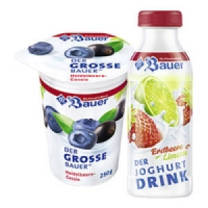 Bauer Fruchtjoghurt oder Joghurt-Drink 0.44 €