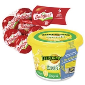 Mini-Babybel oder Leerdammer Snack 1.39&nbsp;&euro;